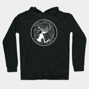 Perth Map Hoodie